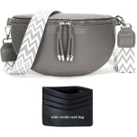 Yisuohoom Naiste kunstnahast käekott, krediitkaartide rahakott